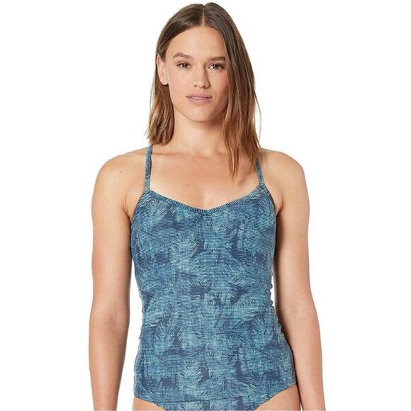 Carve Designs Stinson Swimsuit Tankini Top Tank Beach Swim Surf Small Fern Grove - Picture 1 of 5